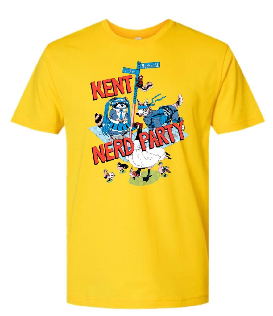 Unisex Kent Nerd Party 2025 T Shirt